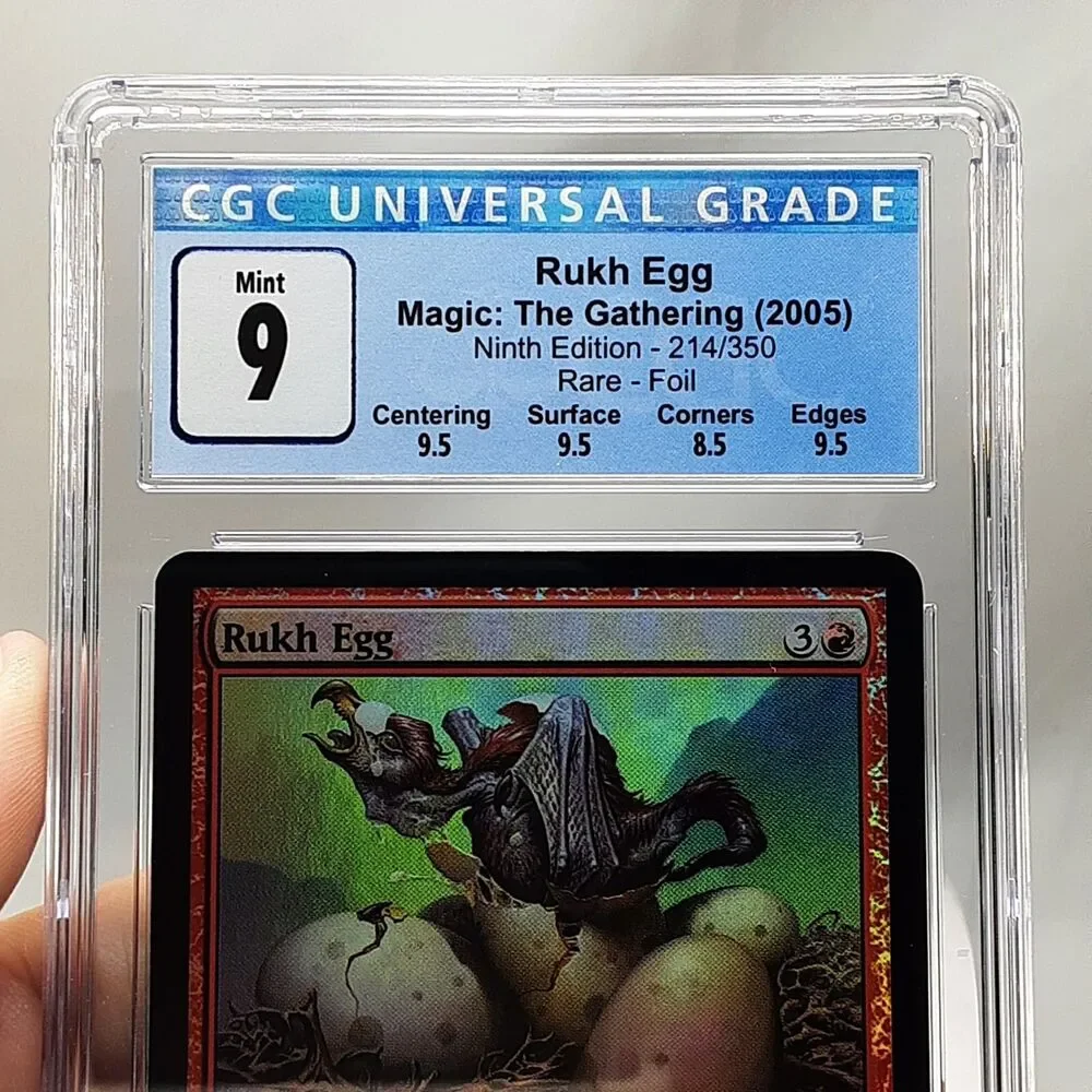 MTG - 9th Edition - Rukh Egg - Foil - Graded - CGC 9.0